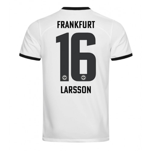 Eintracht Frankfurt Hugo Larsson #16 Rezervni Dres 2023-24 Kratak Rukav